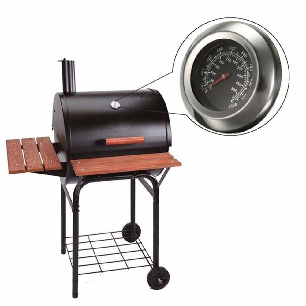 HCHC 1 Nhiệt Kế Bằng Thép Không Gỉ Chuyên Dụng Cho Nướng Thịt bbq