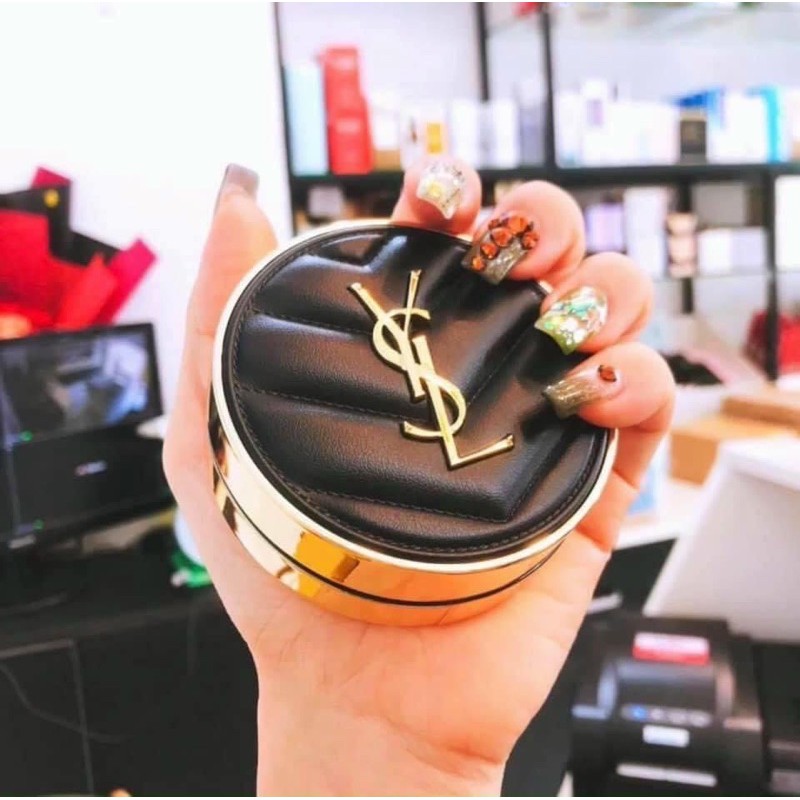 [FREE SHIP] Cushion YSL Limited bản da Fushion ink foundation