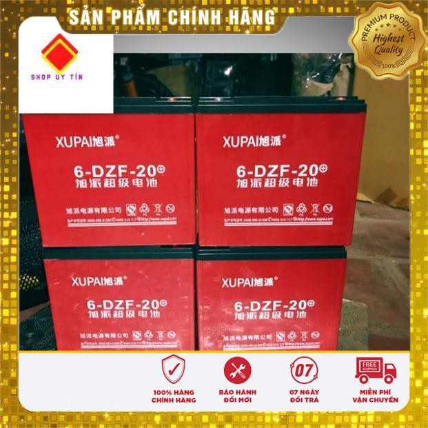 Bộ 5 bình ắc quy 20A XUPAI xe đạp điện