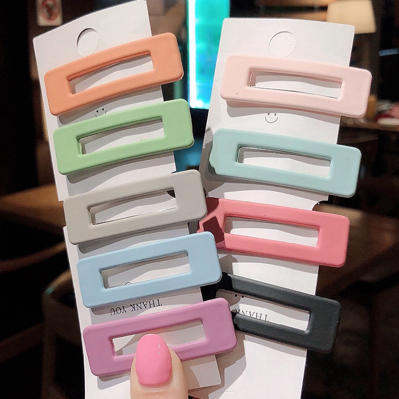 Kẹp tóc nhiều màu sắc phong cách Hàn Quốc cho bé gái