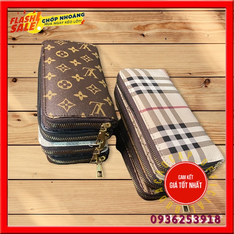 ❤️𝙁𝙍𝙀𝙀𝙎𝙃𝙄𝙋❤️ ví dài in họa tiết cho cả nam và nữ giẻ shop tuyen si toan quoc