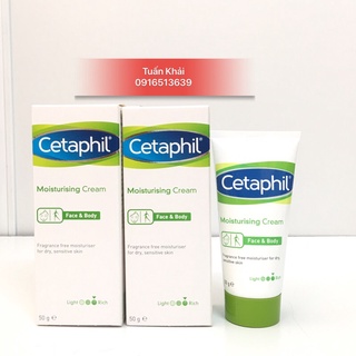 [Hàng Nhập Khẩu ] Kem dưỡng ẩm Cetaphil Moisturizing Cream (Tub 50g)