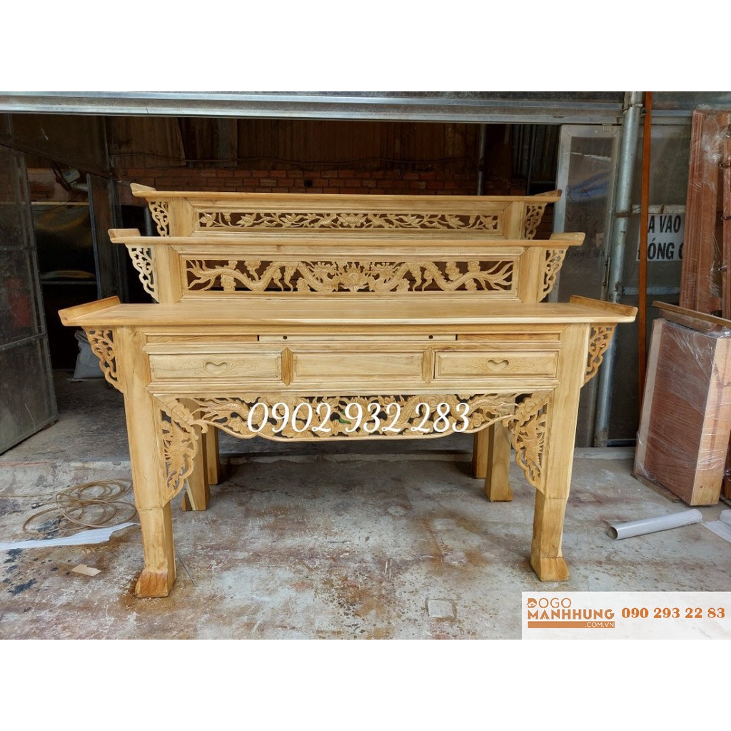 Bàn thờ 3 tầng loại lớn