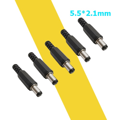 Jack nguồn DC đực 5.5 x 2.1mm chuyên dụng