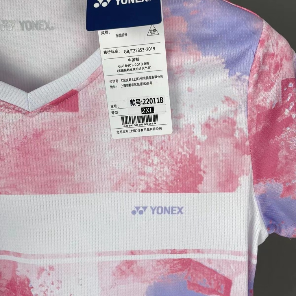 Bộ Đồ Thể Thao Tay Ngắn Yonex Mau Chóng Khô Ráo Phong Cách Mùa Hè Cá Tính