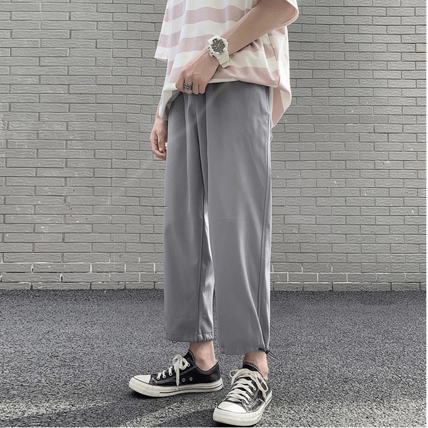 Quần Thể Thao Nam Nữ Mặc 2 Kiểu Ống Suông Culottes Và Jogger Bo Gấu Lưng Thun ZENKODLMEN JOGGER NAM 9000064C2