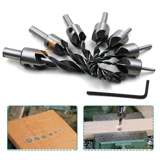 Bộ 7 mũi khoan gỗ doa lỗ vít