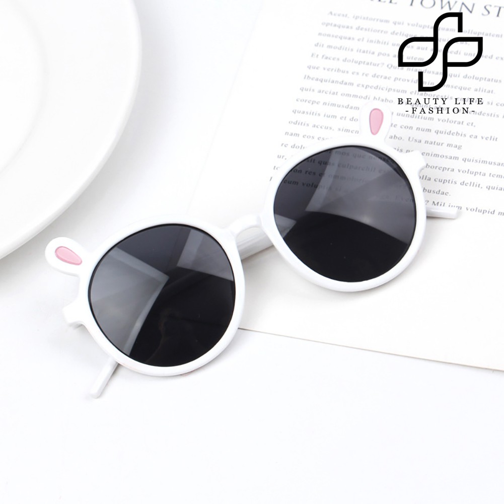 Kính Mát Hình Thỏ Dễ Thương Cho Bé Gái