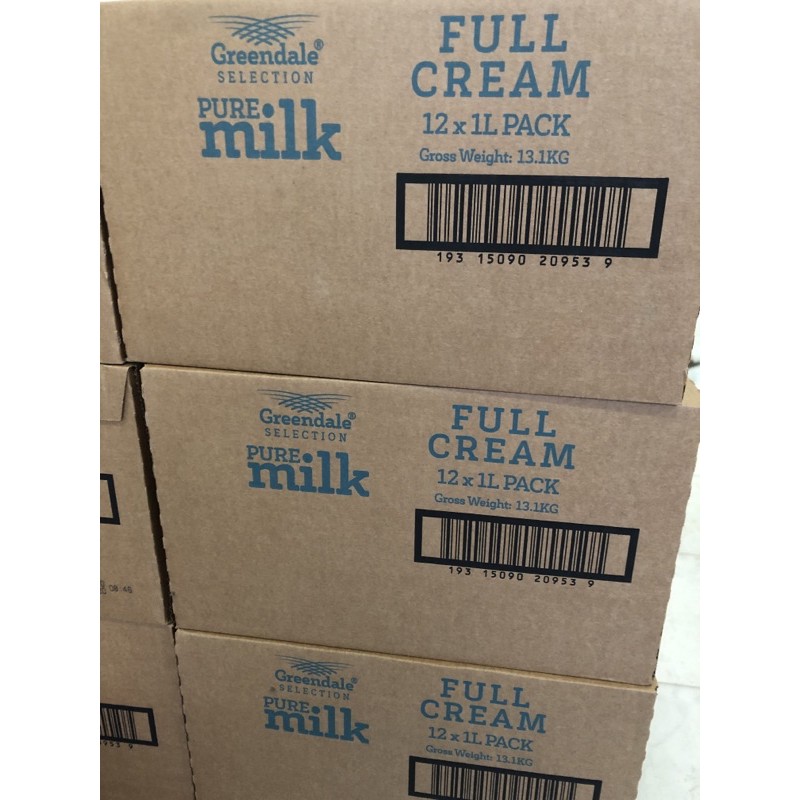 SỮA TƯƠI  Pure Milk Nhập khẩu Từ Úc - 01Thùng/1Hộp 1L