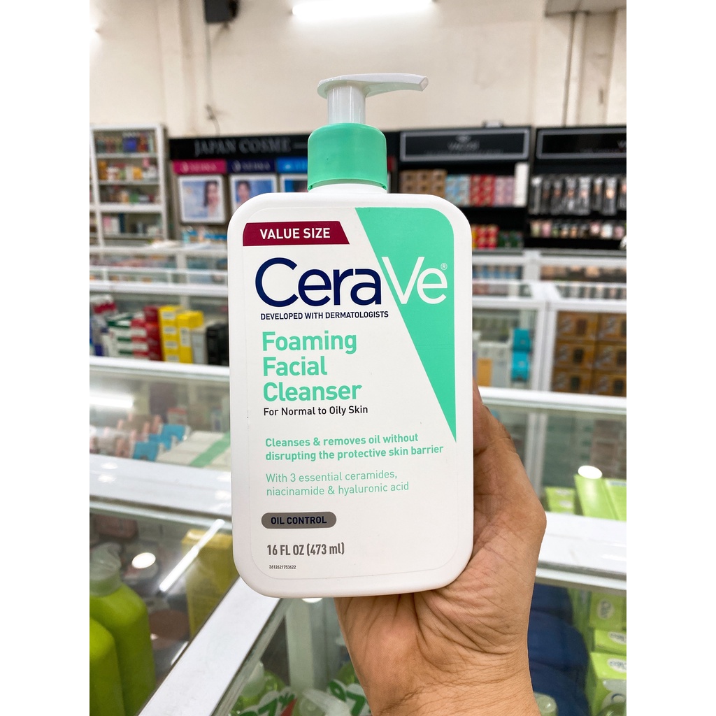 Sữa Rửa Mặt CeraVe Facial Cleanser Mỹ 473ml