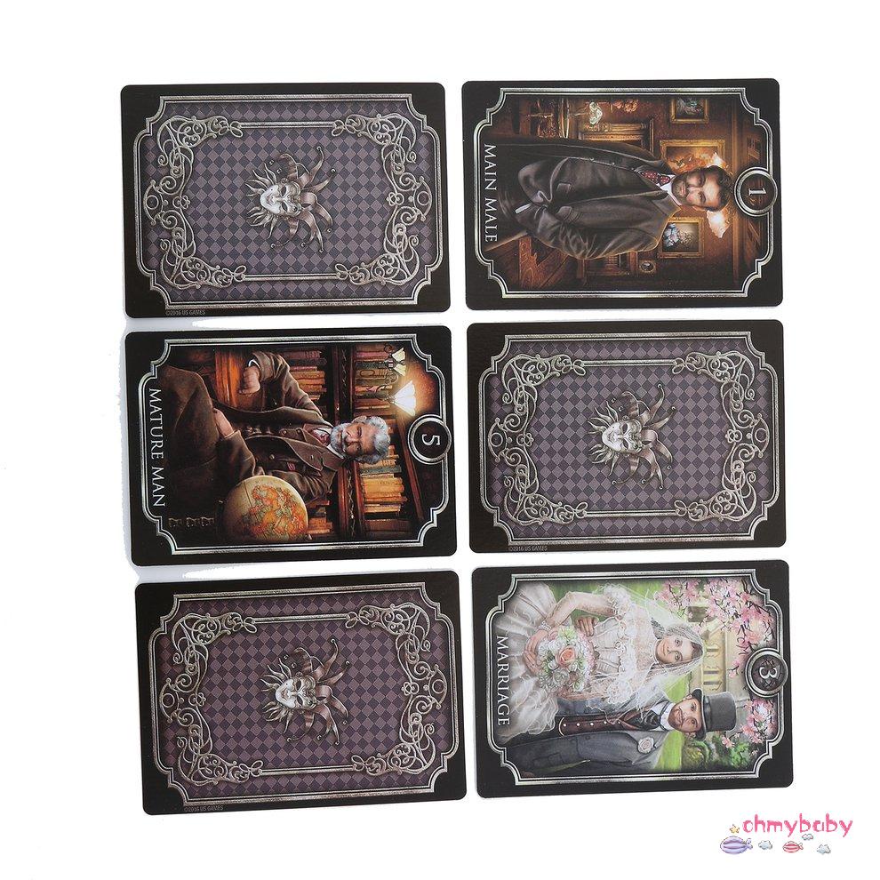 Fin De Siècle Kipper Tarot Table Game Home Party Tarot Puzzle Game [8/13]