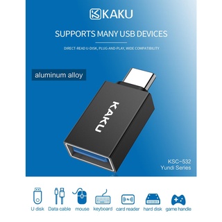 Đầu chuyển otg type-c ra usb 3.0 kaku ksc-532