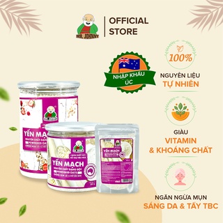 Bột Yến Mạch MR.JOHNNY 100/300g - Nguyên Chất Nhập Khẩu Úc, Dùng Nấu Cháo Yến Mạch, Ăn Dặm Cho Bé, Làm Bánh, Đắp Mặt