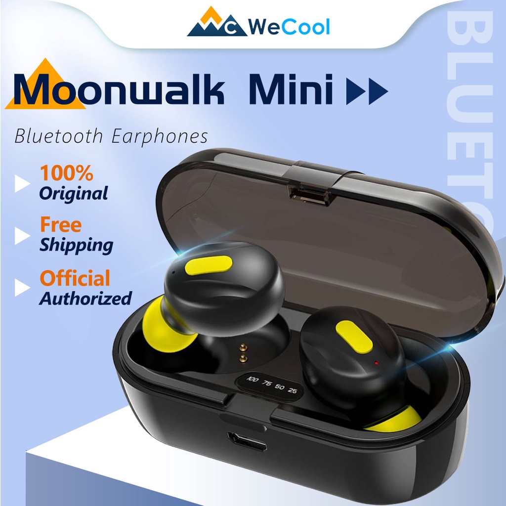 Tai nghe Bluetooth  không dây Wecool Moonwalk MiniEarphones Bluetooth 5.1 HD Stereo C