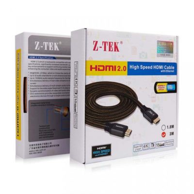 Cáp HDMI 2.0 ZTEK Cao Cấp ZY265 ZY266 Chính Hãng