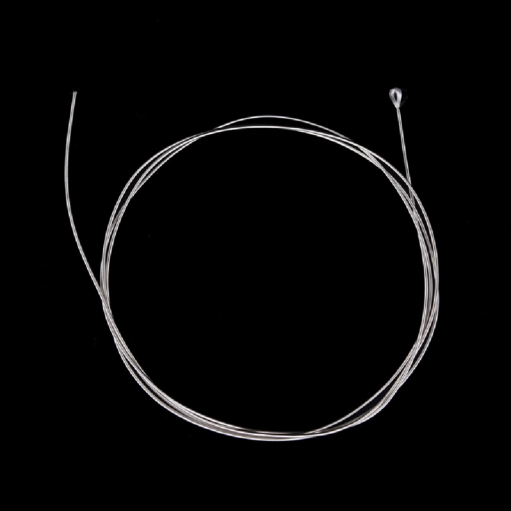 Bộ 6 dây đàn bằng nilon Jetting màu bạc siêu nhẹ cho guitar acoustic QDD