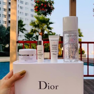 Bộ dưỡng trắng da Dior Snow Gift set 4 món