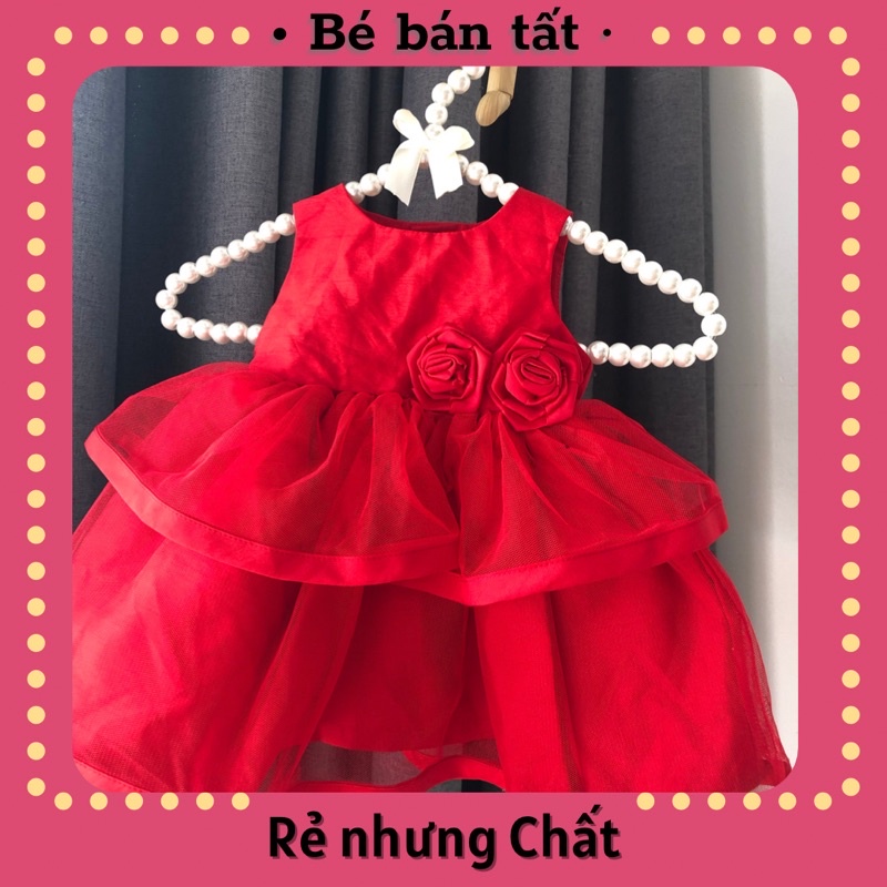👗 Váy đầy tháng Carter cho bé gái dưới 4kg 🎉
