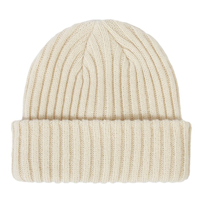 Mũ Len Beanie Mềm Mại Họa Tiết Kẻ Sọc Nhiều Màu Sắc Giữ Ấm Mùa Đông Cho Bé