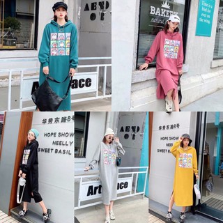 Váy Hoodie Oversize Có Mũ Doremon Doraemon