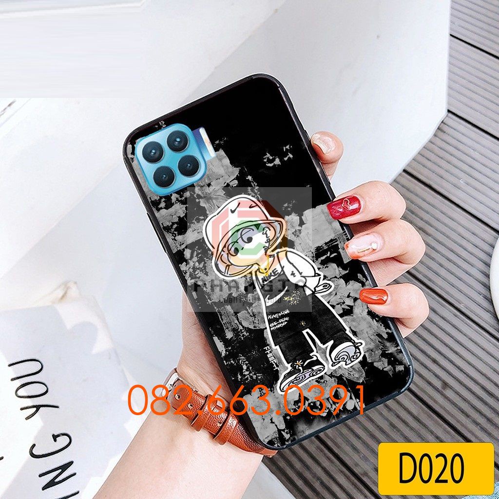 Ốp lưng Oppo A73 dẻo in hình hoa cúc GD siêu đẹp