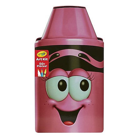 ĐỒ CHƠI CRAYOLA - Hộp bút màu - Tips hồng điệu đà(20 bút sáp, 10 bút lông, 10 - MÃ SP 0469000000
