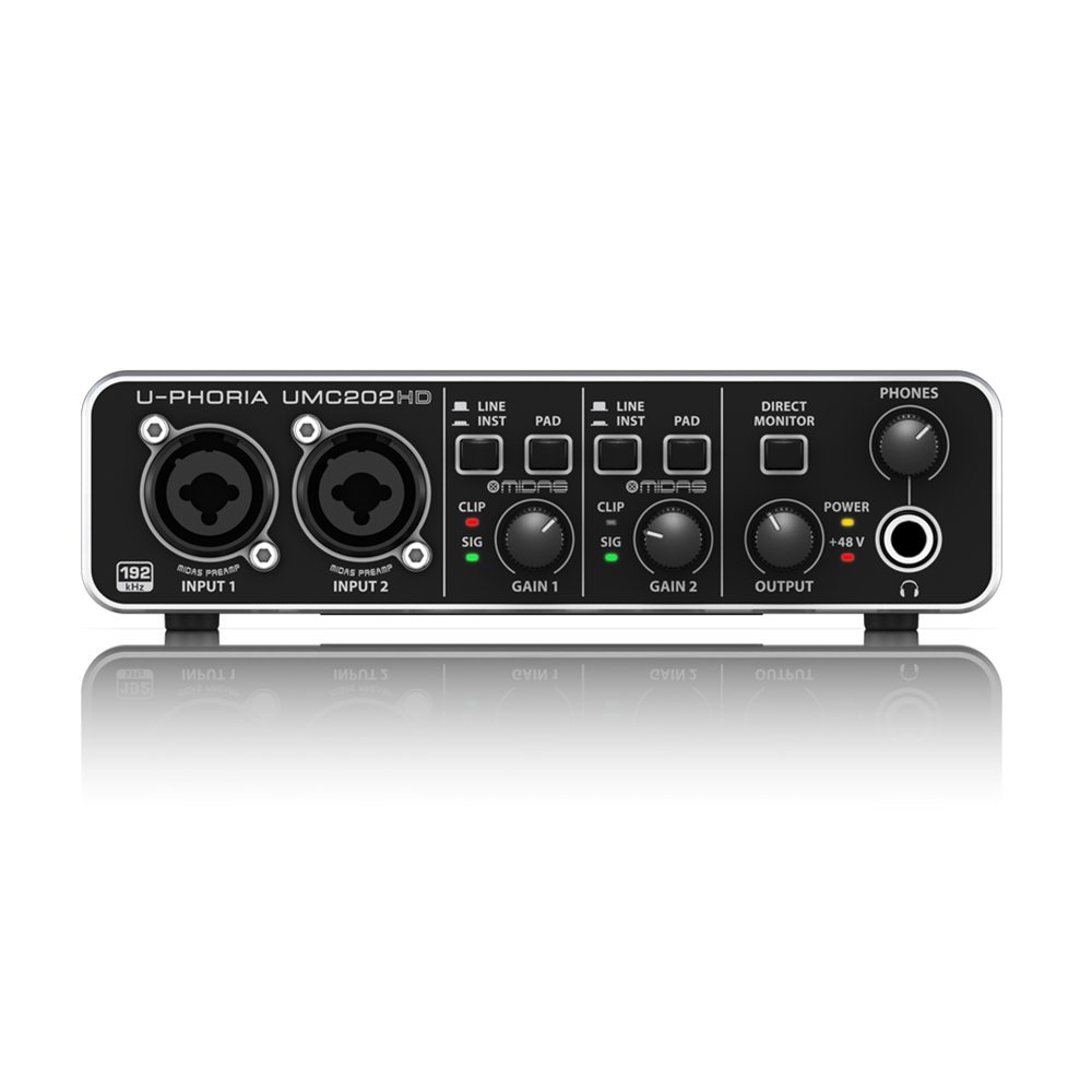 Behringer U-PHORIA UMC202HD - Sound Card Thu Âm