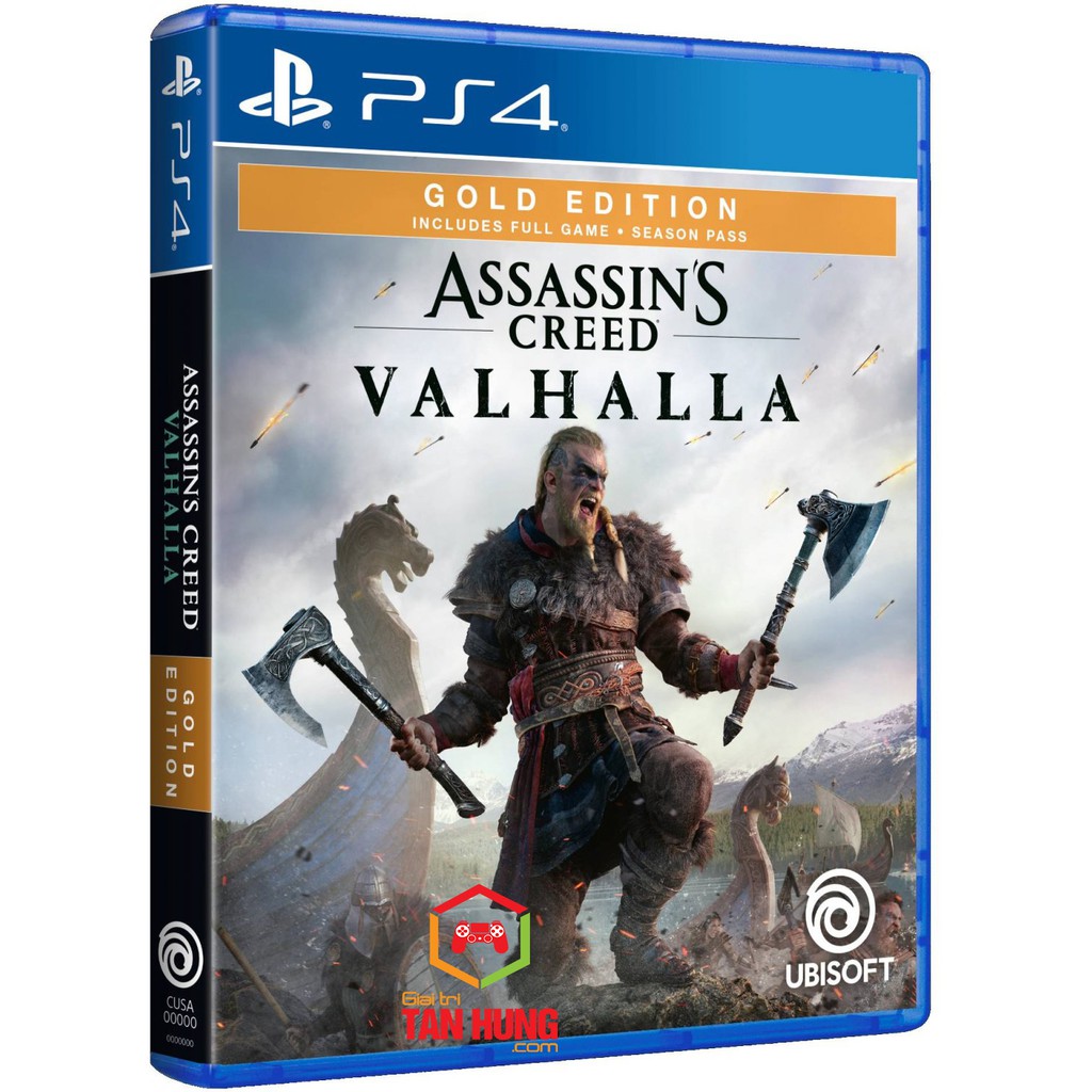Đĩa game Ps4 Assassin's Creed Valhalla
