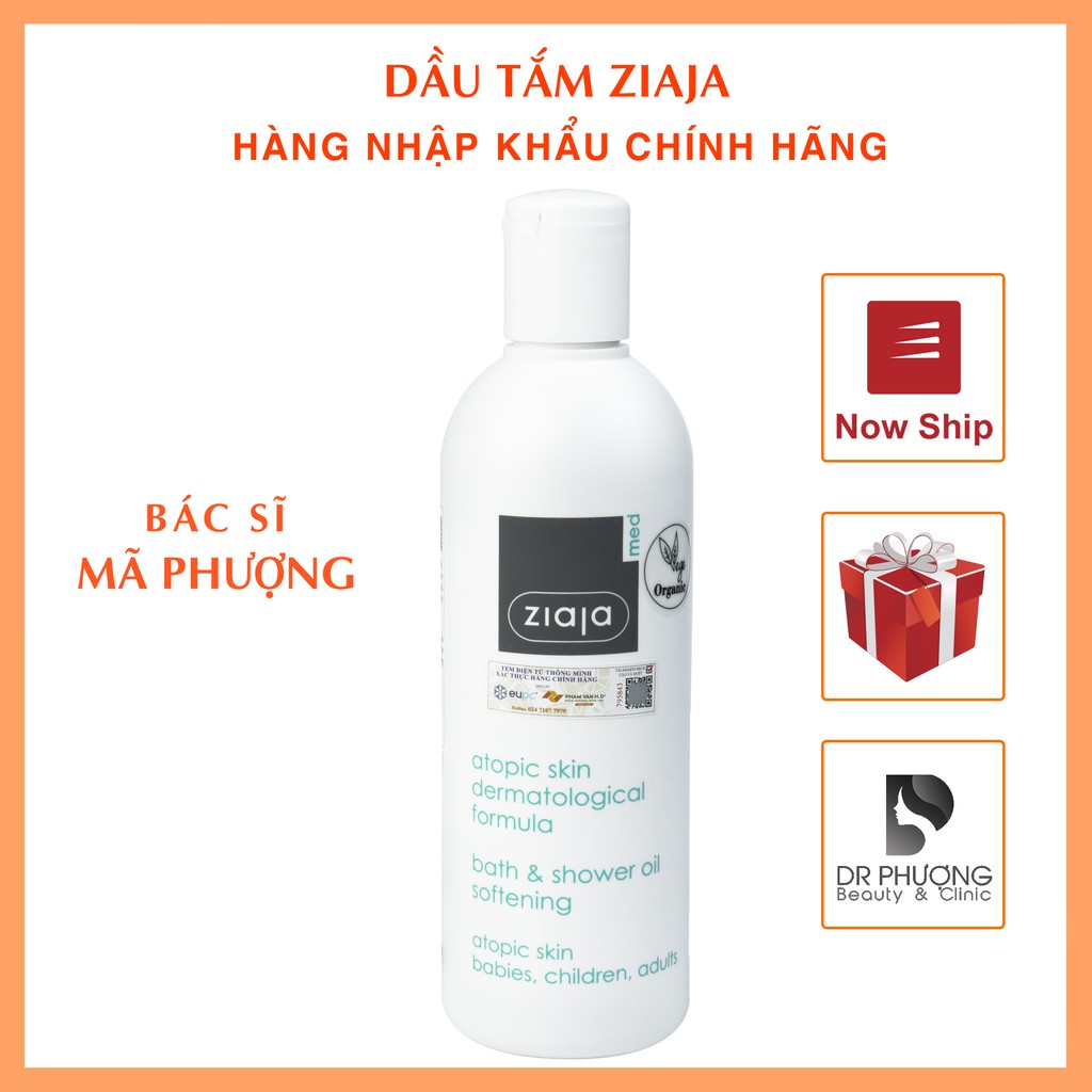 [CHÍNH HÃNG] SỮA TẮM ZIAJA giữ ẩm 270ml