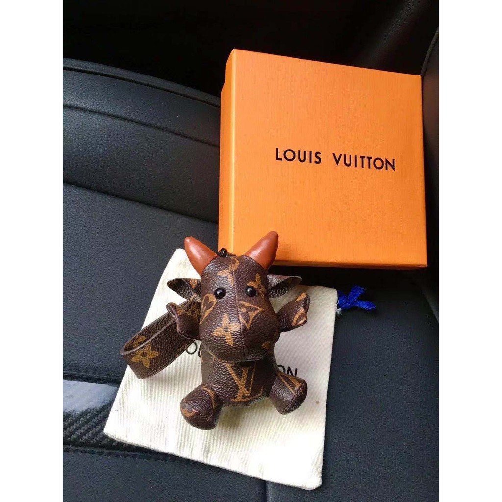 Móc Khóa Hình Xô Đựng Phụ Kiện Trang Trí Túi Xách Cao Cấp