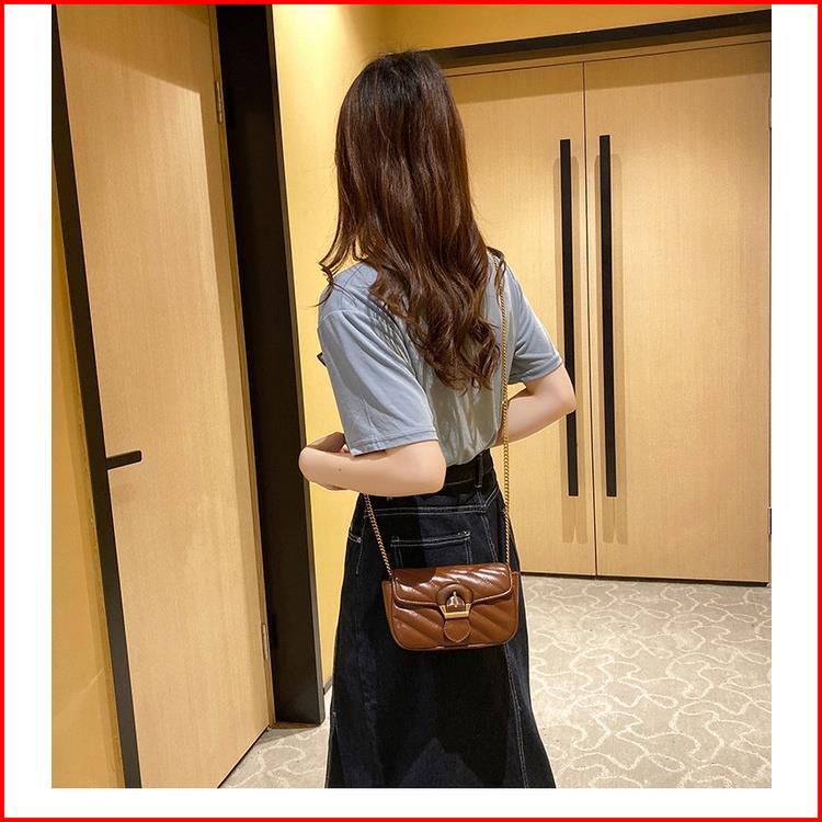 Túi xách nữ đẹp đeo chéo thời trang chất liệu da cao cấp LANIBAG TX11 ^^