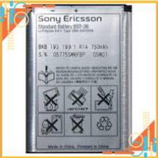 Pin dành cho điện thoại sony ericsson bst-36, j300, k310i, k510i, z550i, z558i, k510i, w200i