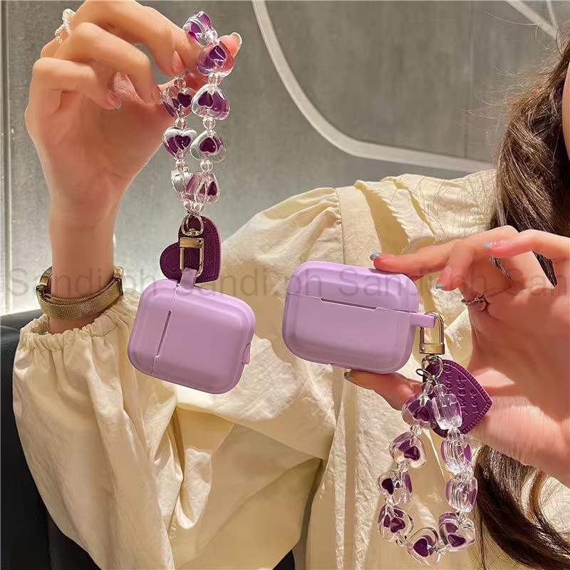 Ốp lưng Candy Wave AirPods Pro3 đơn giản cho AirPods 4 4anc 3 Pro Pro2 AirPods thế hệ 1 / 2 AirPods 