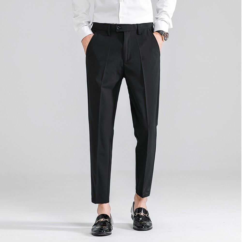 Quần Tây Âu Chinos Nam Dáng Baggy Ống Suông Công Sở Hàn Quốc ZENKODLMEN JOGGER NAM 9000063C11