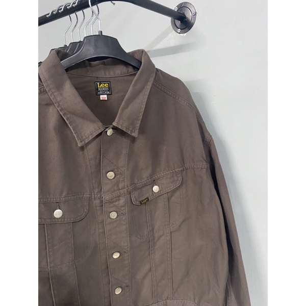 Áo khoác Jeans Denim Lee Oversize -Crop