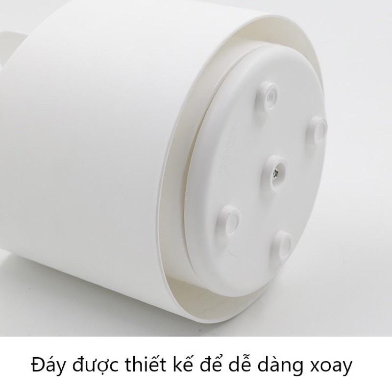 PVN51045 Ống cắm bút trang điểm nhiều ngăn xoay có nắp chống bụi Giá Rẻ