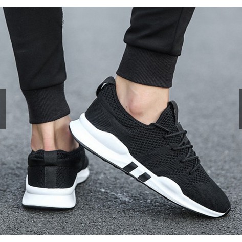 Giày Thể Thao Sneakers Cao Cấp - G27- Đen | BigBuy360 - bigbuy360.vn