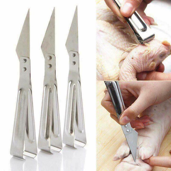 Dao nhíp nhổ lông gà vịt đa năng 2 in 1