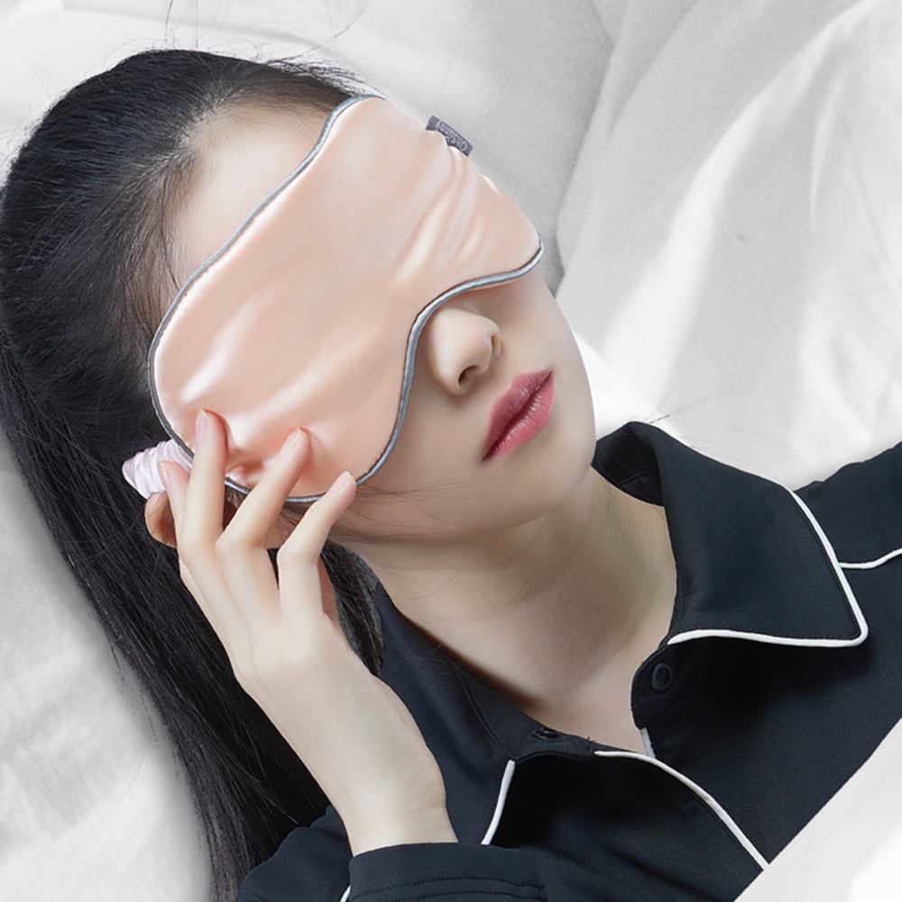 Miếng mặt nạ che mắt ngủ OHSUNNY chất liệu lụa thoải mái