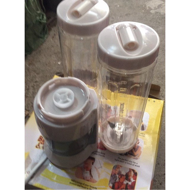 [KM] Máy say sinh tố 2 cối mini Shake and Take loại 1 (GC)