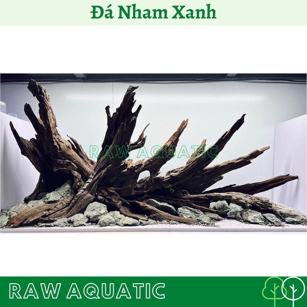 Đá Nham Xanh Trang Trí, Setup Bể Cá Cảnh, Bể Thủy Sinh