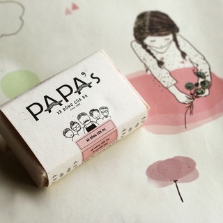 Xà Bông Sữa Mẹ - Xà bông nhà Papa’s dream- êm ái như vòng tay mẹ