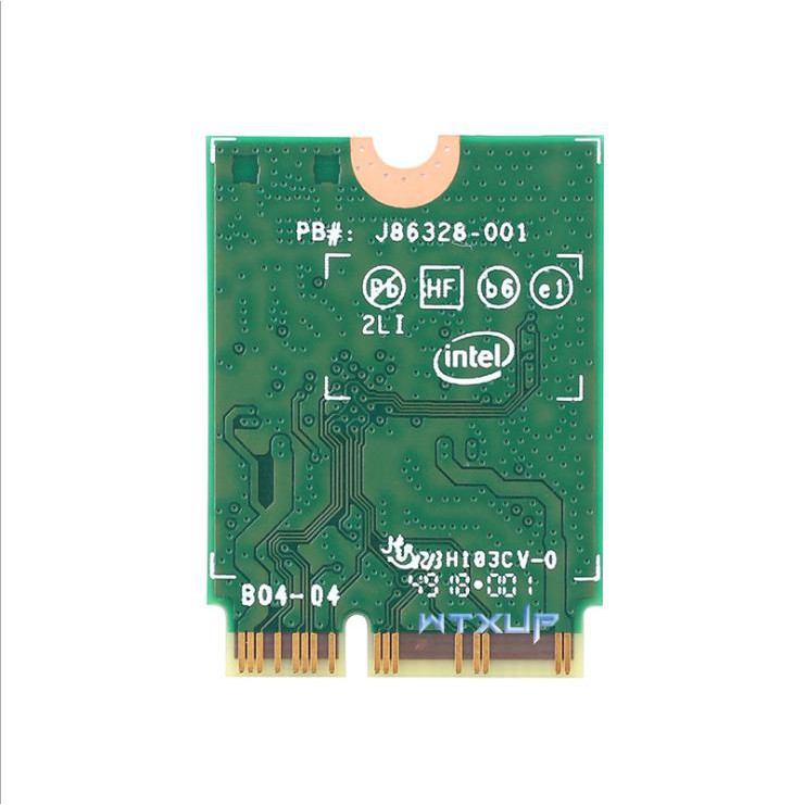 [Mã ELMS5 giảm 7% đơn 300K] Card Intel Wi-Fi 6 AX201NGW Bluetooth 5.0 NGFF Key-E CNVi Băng Tần Kép 2400Mbps