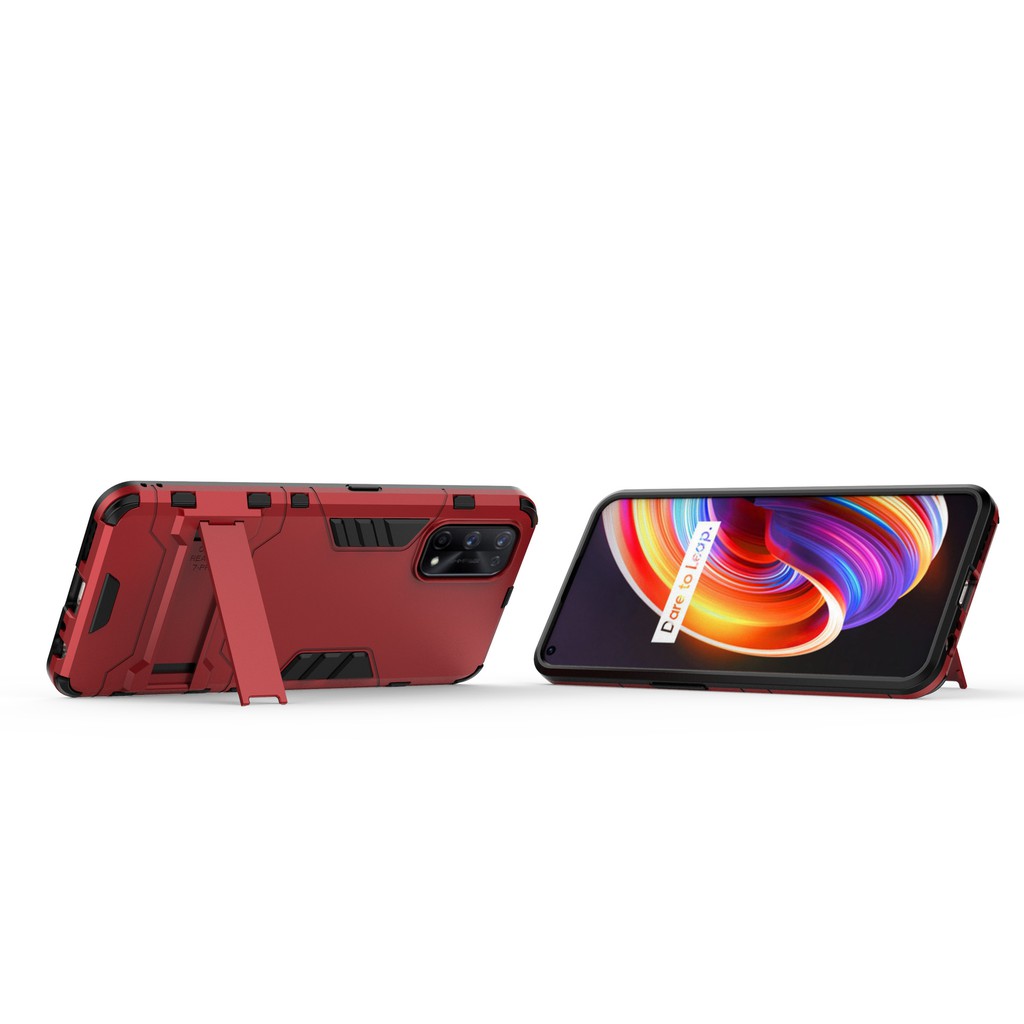 Ốp lưng Realme Q2 / Realme V5 5g - Ốp lưng chống sốc Iron Man Siêu bền