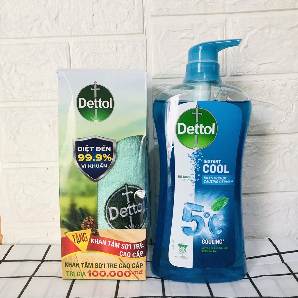 Sữa tắm Dettol kháng khuẩn (200g- 950g/chai)