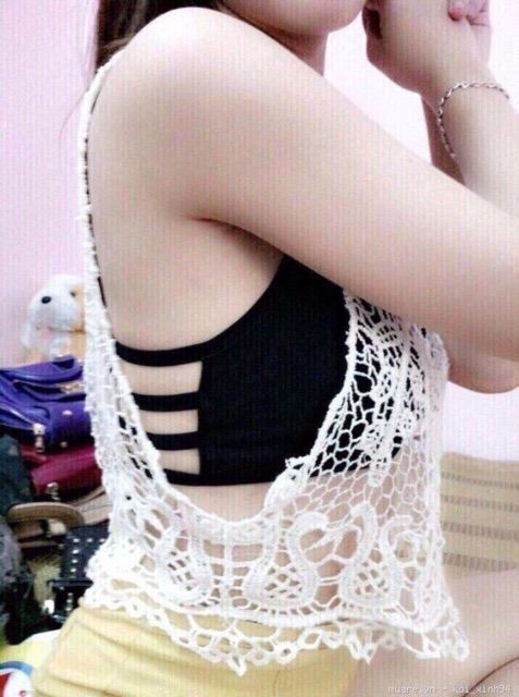 (090) áo bra 3 dây học sinh