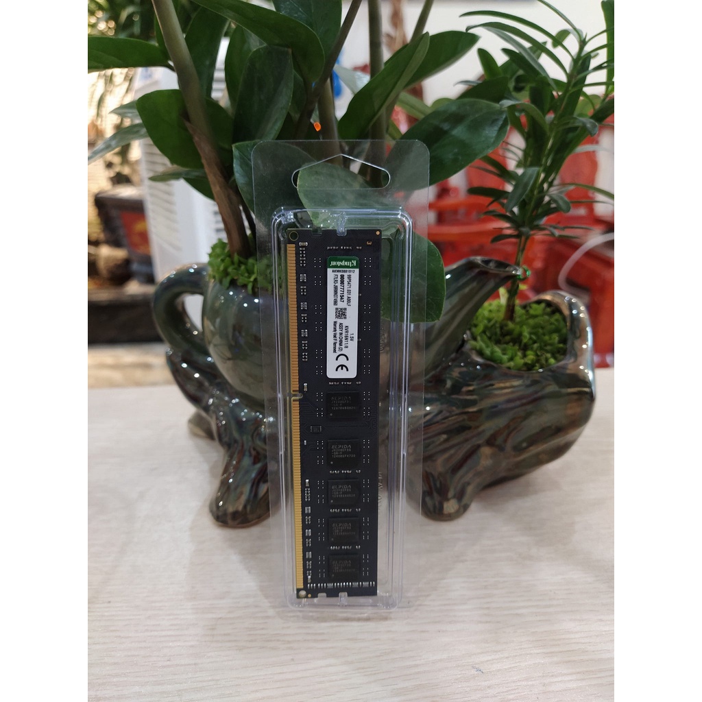 Ram PC Kingston 8Gb/4Gb DDR3 Bus 1600Mhz Mới 100% bảo hành 3 năm