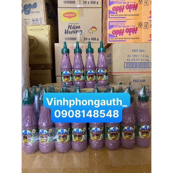 Mắm tôm Trí Hải dạng chai 225gr