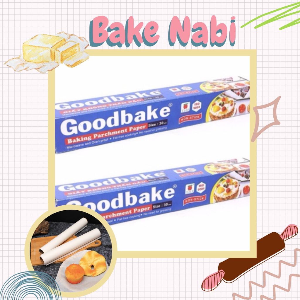 [Mã LIFE1404ALL50K giảm 10% đơn 200K] (RẺ VÔ ĐỊCH) GIẤY NẾN GOODBAKE