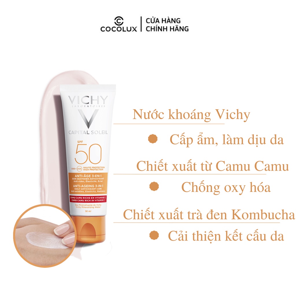 Kem Chống Nắng Chống Lão Hóa Ideal Soleil Vichy 50ml